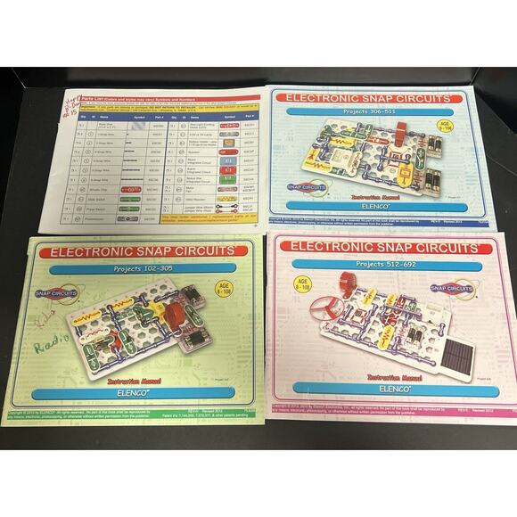 Snap Circuits Extreme SC-750 750 Computer Interface Projects STEM 99% Complete - Picture 5 of 15